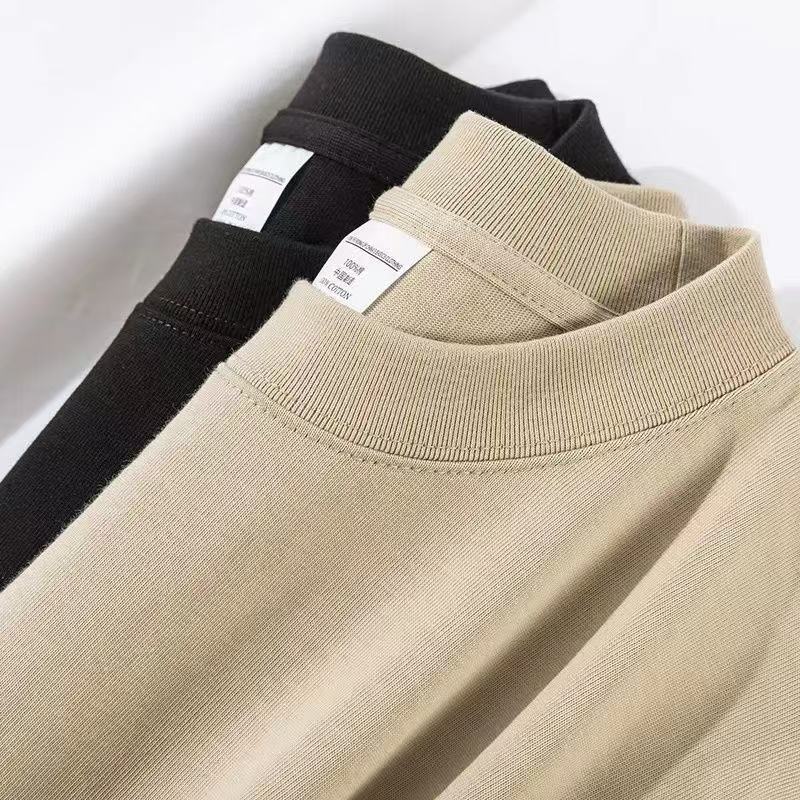 เสื้อยืด เสื้อยืดแขนสั้น คอกลม เสื้อเชิ้ตแขนสั้นสีขาว สไตล์มินิมอล T shirt - รูปที่ 3