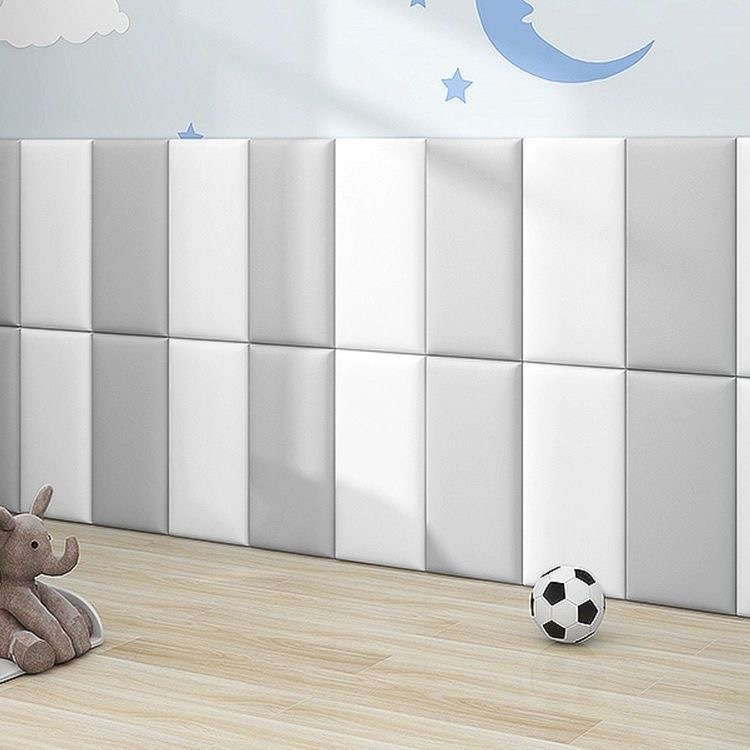 บุผนังกันกระแทก หนังPUหุ้มฟองน้ำ หนาพิเศษ เบาะติดหัวเตียง wall pad วอลเปเปอร์3มิติ โฟมกันกระแทก บุหัวเตียง ความหนา 1.5 ซม.