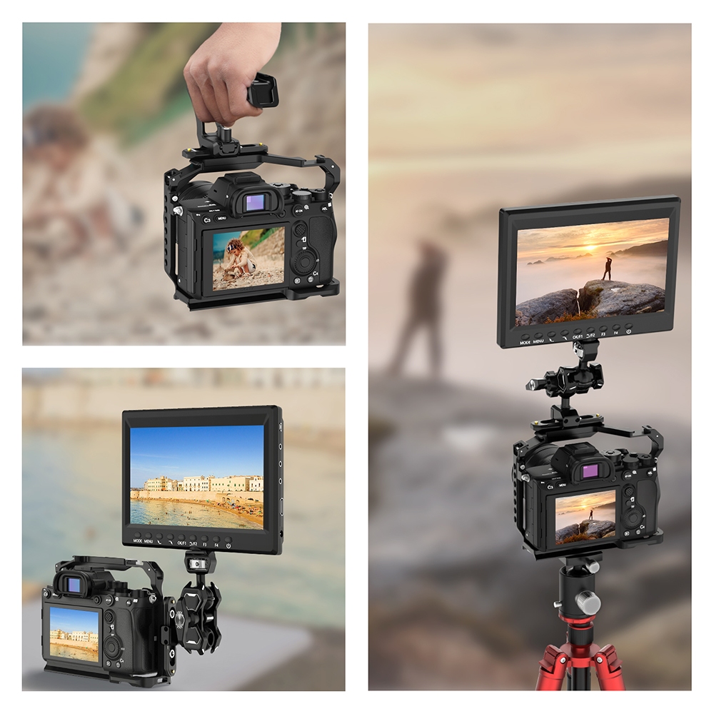 Neewer กล้อง Quick Release Mini NATO Rail Anti Off Quick Release สกรู 1/4 