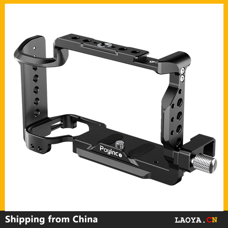 Sony Alpha ZV-E1 Full Metal Camera Cage Camera Aluminum Alloy Video Rig ZVE1 กล้องโลหะเต็มรูปแบบกรงก