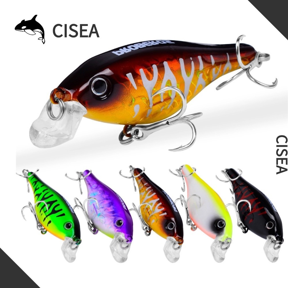 CISEA F112 เหยื่อยาง ปลา ตกปลา ตกปลา เหยื่อจิ๊ก เหยื่อ 11g 8cm