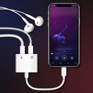 หางหนู Type C to Audio 3.5mm / USB C ตัวแปลงหูฟัง สายแปลงหูฟัง 3.5 mm แปลงชาร์จและต่อหูฟัง ได้พร้อมกัน