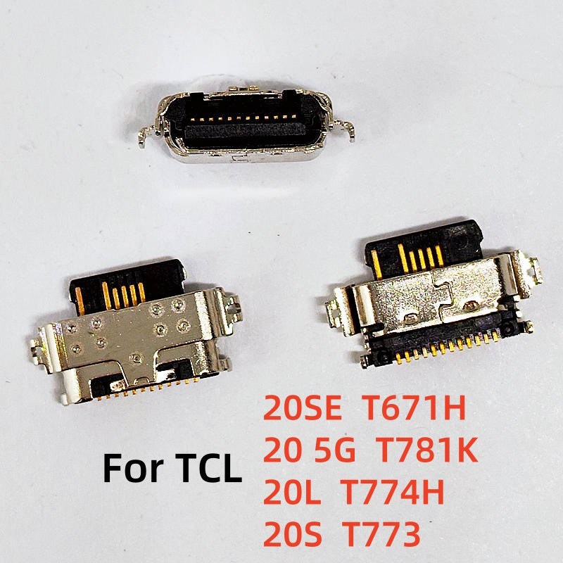 2-10PCS สําหรับ TCL 20SE T671H/20 5G T781K T781H/20L T774H/20S T7730 Type-C USB ชาร์จพอร์ต Dock Plug