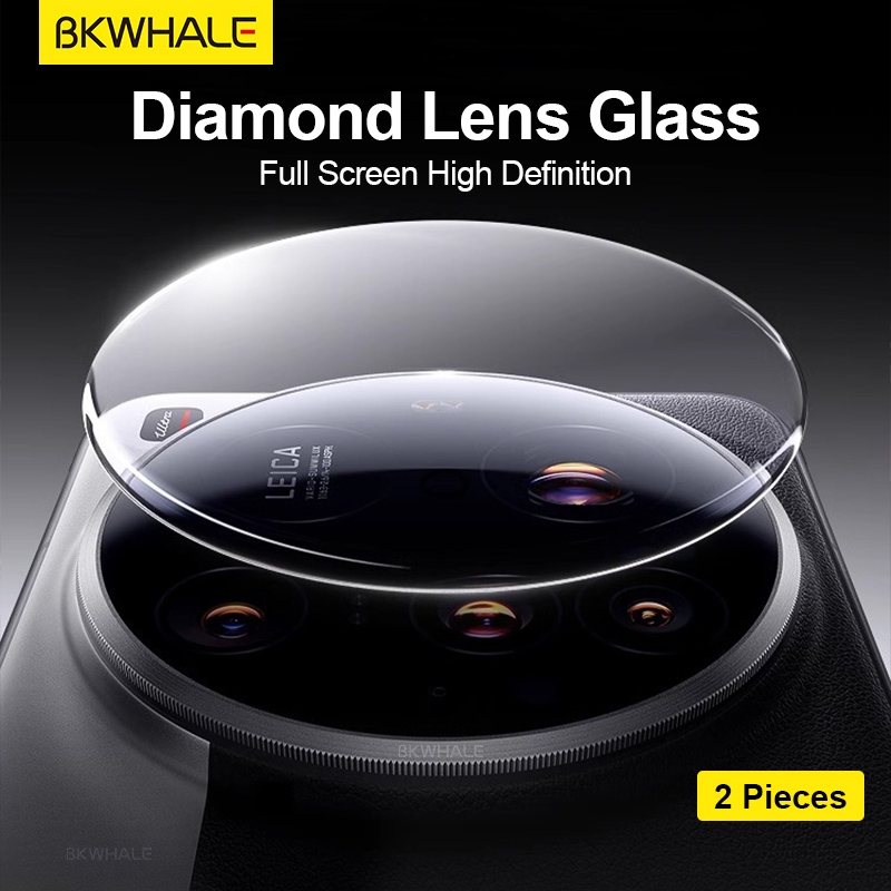 BKWHALE ด้านหลัง HD กล้องป้องกันฟิล์มเลนส์กระจกนิรภัยสําหรับ Xiaomi Mi 15 Ultra 14 Pro Redmi K80 Ultra Note14 Pro + ครอบคลุมแบบเต็มหน้าจอ