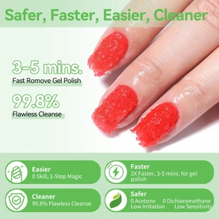 Born PRETTY 15ml เล็บเจล Magic Remover เจล Soak off ยาทาเล็บอะคริลิค Clean Degreaser สําหรับเล็บเจลลบเครื่องมือ
