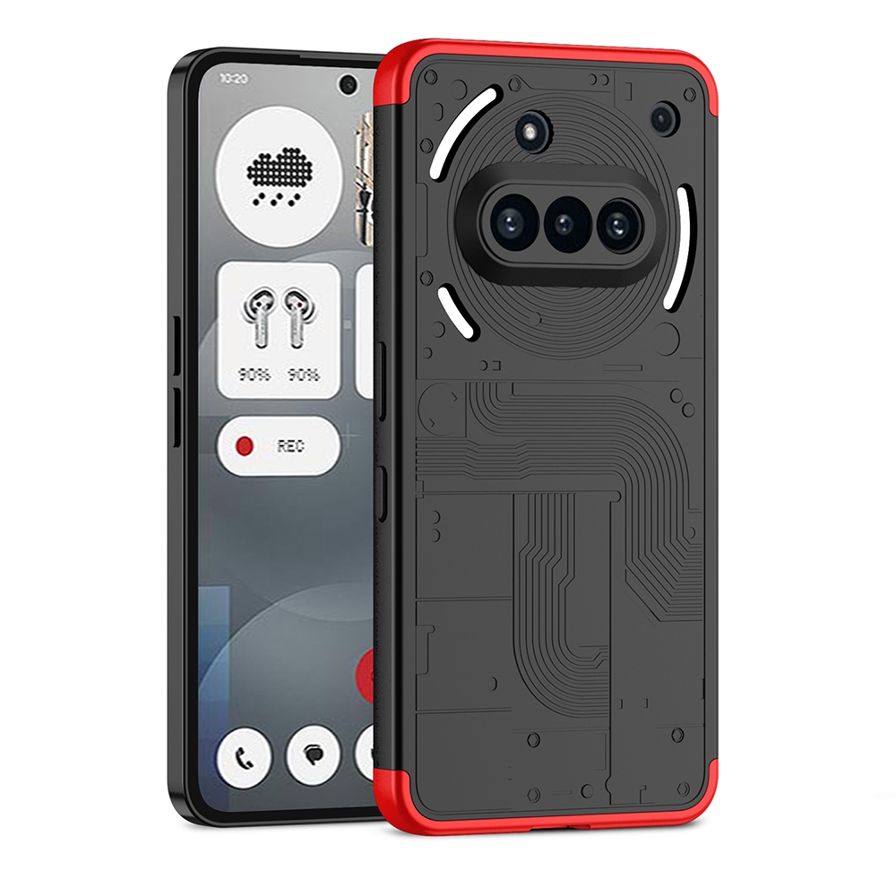 GKK 3 in 1 Matte PC Hard Phone Case For Nothing Phone 3A Pro Protective Back Cover