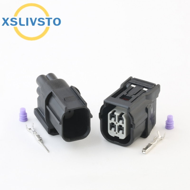 1 ชุด 4 ขาชายหรือหญิงกันน้ําขั้วต่อยานยนต์ HV/HVG Series 040 O2 เซนเซอร์ออกซิเจนปลั๊ก 6189-7039 6188