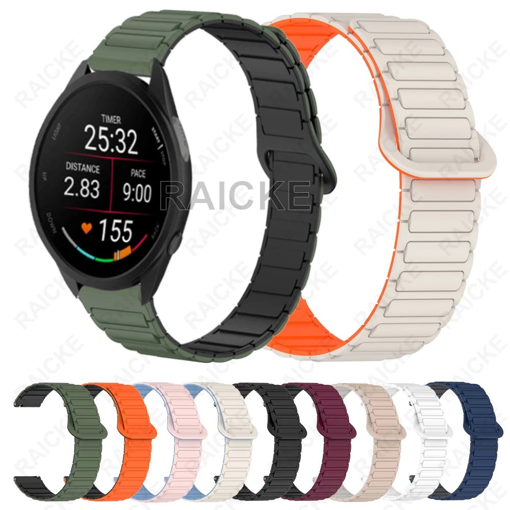 20 มม.กันน้ํากีฬา Wirst Band สําหรับ Garmin vivoactive 5 /vivoactive 6 / 3 Music / Forerunner 55 / 70 / 170 /165 / 245 / 645 / 158 / 168 /Approach S50