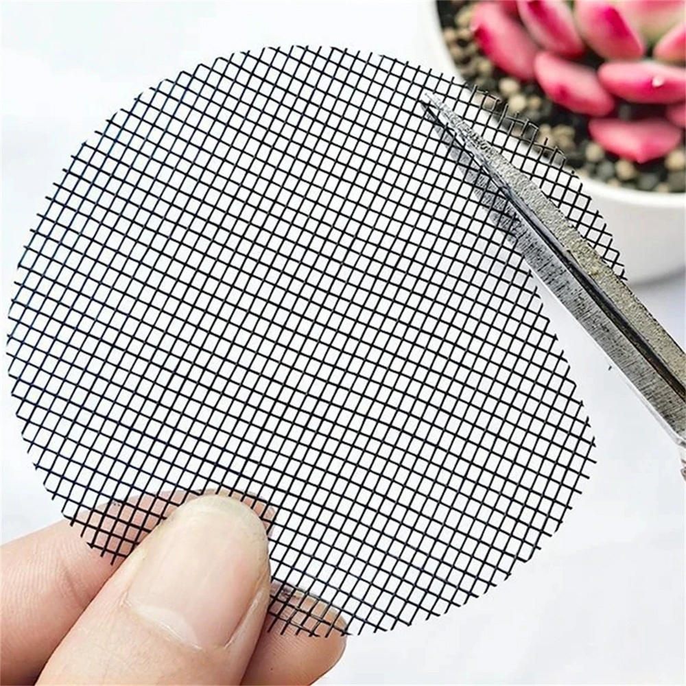 กระถางดอกไม้หลุมตาข่ายแผ่นเส้นผ่าศูนย์กลาง5/7.5/10เซนติเมตรตารางรอบตัดบอนไซดอกไม้พืชระบายน้ําหลุมปะเก็นปลาเสื่อ - รูปที่ 2