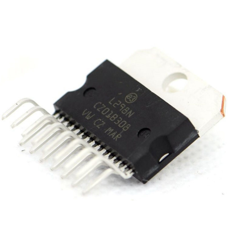 ชิป L298N L298 Stepper Motor Driver Chip Bridge Driver สวิตช์ภายใน ZIP-15 ชิป