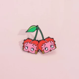 การ์ตูนสีชมพูกล่องนมเคลือบ Pin Cat Paw Heart ข้อความเข็มกลัดอะนิเมะ Pins Lapel Badge สัตว์กระเป๋าเป้สะพายหลังอุปกรณ์เสริมของขวัญสําหรับเพื่อน