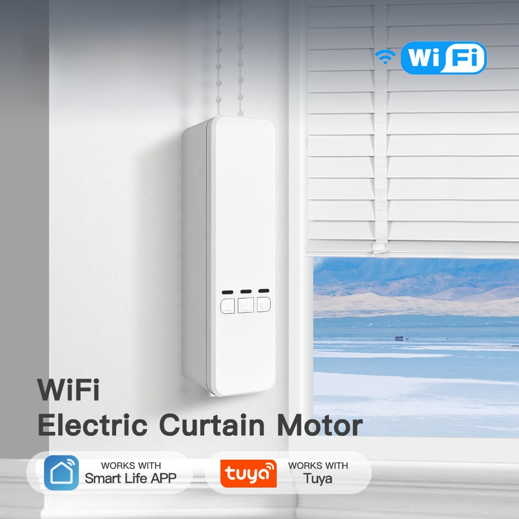 Boio Tuya WiFi สมาร์ทมอเตอร์โซ่ไฟฟ้า Roller Blinds Shade Shutter Drive Kit Smart Life App ผ่าน Alexa