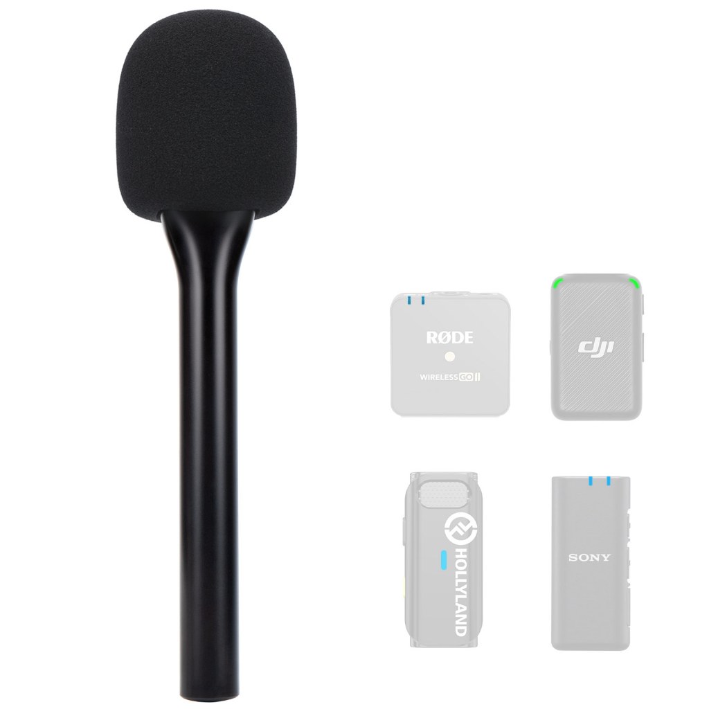 ขาตั้งไมโครโฟนไร้สายแบบใช้มือถือสําหรับ DJI Mic, ที่ยึดสําหรับ Rode Wireless GO 2, ไมโครโฟนไร้สายสัม
