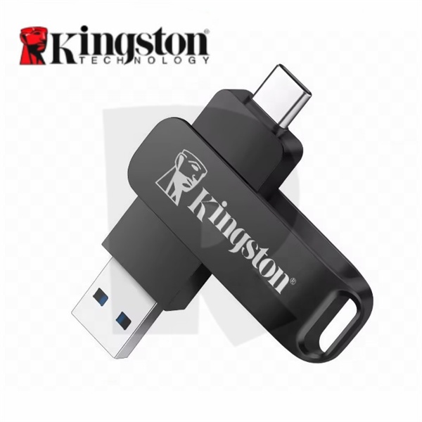 Custom Kingston โลหะ USB 3.0 หมุน OTG 8GB 16GB 32GB 64GB 128GB 2TB แฟลชไดรฟ์ความเร็วสูง