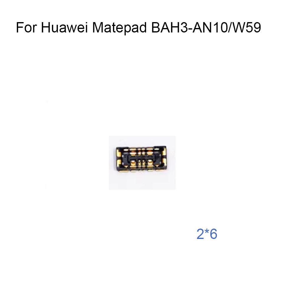 2PCS ภายใน FPC Connector แบตเตอรี่ผู้ถือคลิป Contact สําหรับ Huawei Matepad logic บนเมนบอร์ดบนริบบิ้