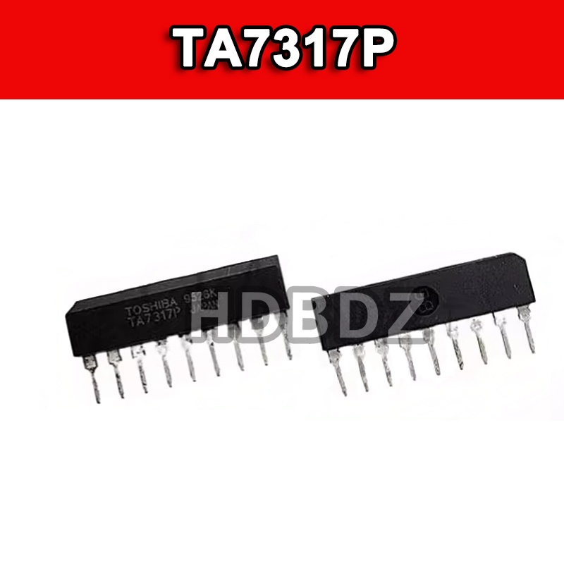 Ta7317p ZIP-9 Power Amplifier Protection Circuit Chip IC