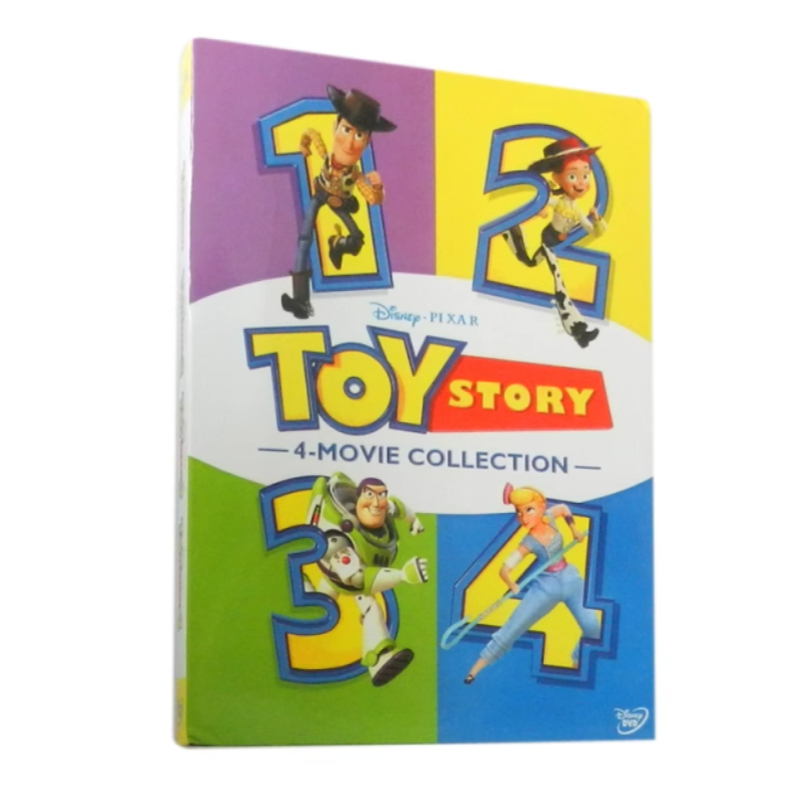 Toy Story 1-4 Collection Toy Story 6DVD คําบรรยายการออกเสียงภาษาอังกฤษ