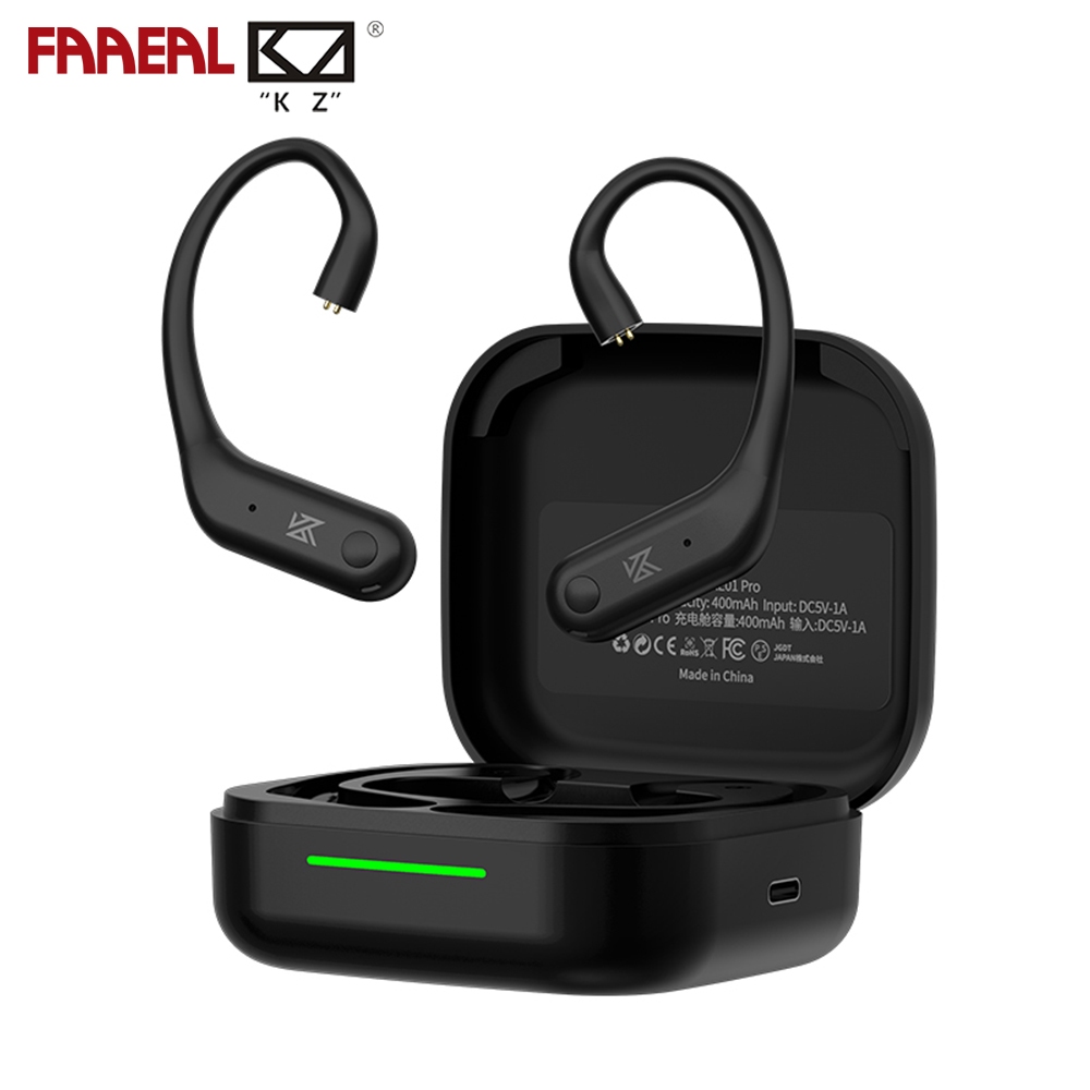 FAAEAL KZ AE01 Pro โมดูลบลูทูธ AAC/APT-X เทคโนโลยีการเข้ารหัสเสียงตัดเสียงรบกวนไร้สาย Earhook HiFi ห