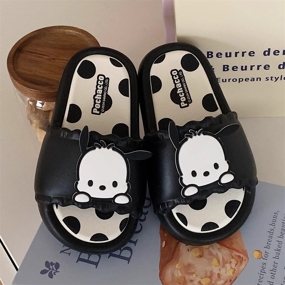 Xixtiao Sanrio รองเท้าแตะรองเท้าแตะฤดูร้อน EVA แม่ลูกสุภาพสตรี Anti-Slip บ้านห้องน้ํา ราคา ถูกที่สุด ดีลบีเคเค แกลเลอรีภาพที่ 4