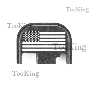 Tooking 1PC Performance ฝาครอบสไลด์ด้านหลังแผ่นสําหรับ Gl/o-c/k Gen 1-4 Gen 5 เลเซอร์แกะสลัก Hardcoat Anodized อลูมิเนียม