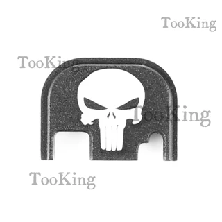 Tooking 1PC Performance ฝาครอบสไลด์ด้านหลังแผ่นสําหรับ Gl/o-c/k Gen 1-4 Gen 5 เลเซอร์แกะสลัก Hardcoat Anodized อลูมิเนียม