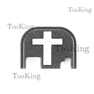 Tooking 1PC Performance ฝาครอบสไลด์ด้านหลังแผ่นสําหรับ Gl/o-c/k Gen 1-4 Gen 5 เลเซอร์แกะสลัก Hardcoat Anodized อลูมิเนียม