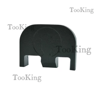 Tooking 1PC Performance ฝาครอบสไลด์ด้านหลังแผ่นสําหรับ Gl/o-c/k Gen 1-4 Gen 5 เลเซอร์แกะสลัก Hardcoat Anodized อลูมิเนียม