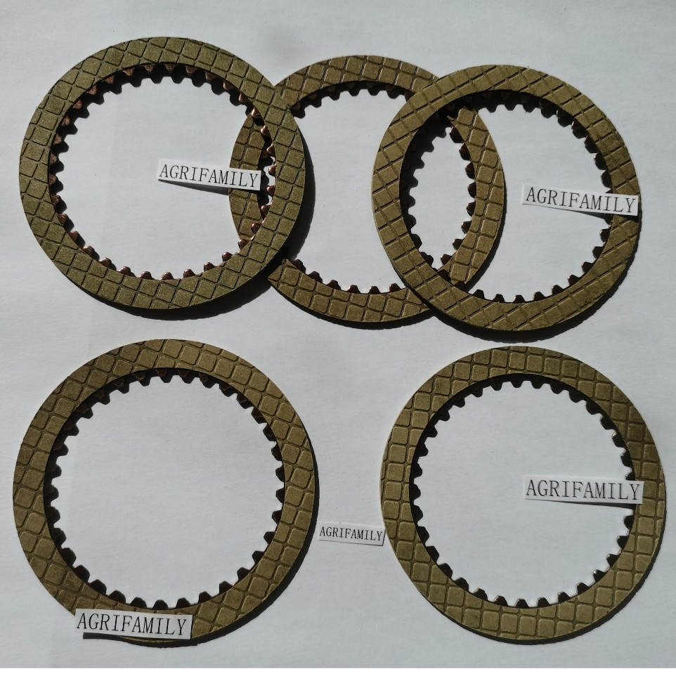 5pcs 1E8270-52481 แผ่นแรงเสียดทาน 90A 33T Harvester อะไหล่ AW70 AV70 AW82 AW85 YH700 YH880 YH1180 1E