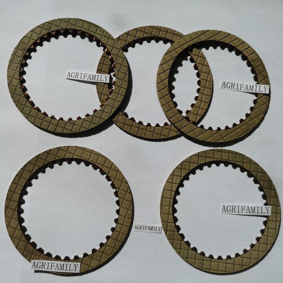 15pcs 1E8270-52481 แผ่นแรงเสียดทาน 90A Harvester อะไหล่ AW70 AV70 AW82 AW85 YH700 YH880 YH1180 1E6C4