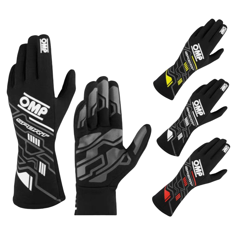 OMP Racing Gloves Go-Kart Simulator Silicone Non-Slip Car Training Car Drift Tension Beginner Non-Sl
