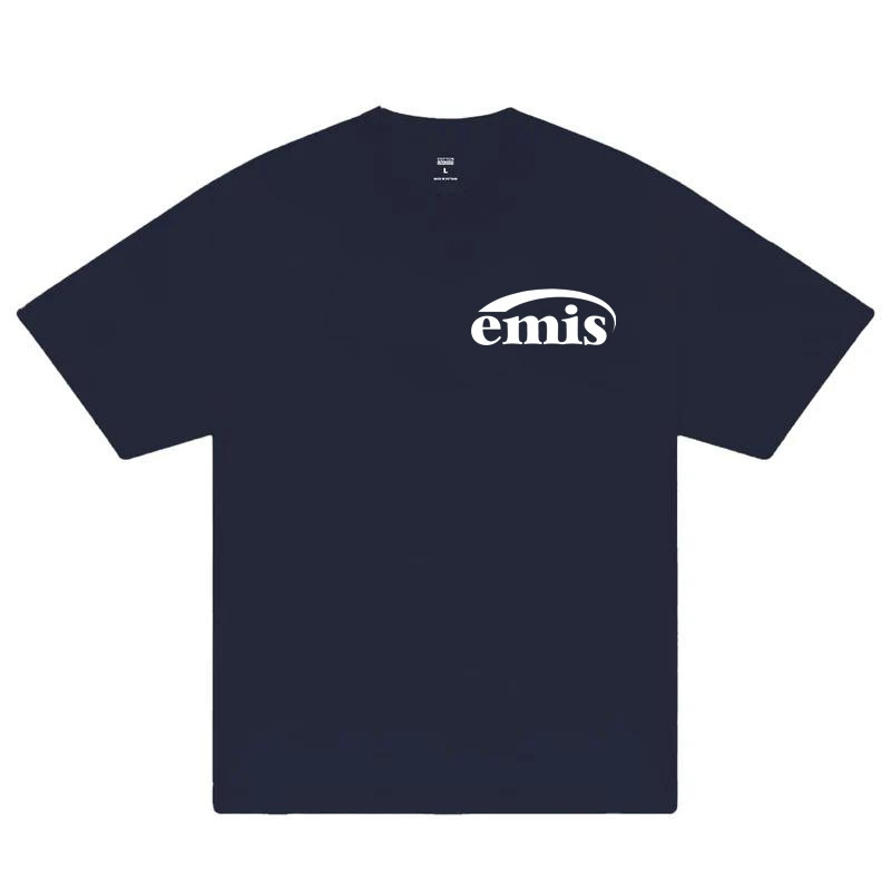 emis เสื้อยืดพิมพ์ลาย พร้อมส่ง เสื้อยืดคอกลม แขนสั้น พิมพ์ลาย สําหรับผู้ชาย และผู้หญิง