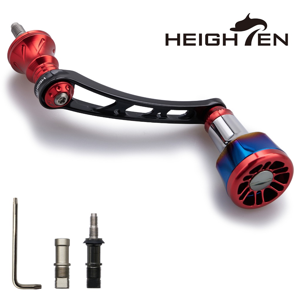 HEIGHTEN 56 มม.Reel Handle 24.5 มม.สําหรับ Shimano Stella Stradic Daiwa Caldia Spinning Fishing Reel