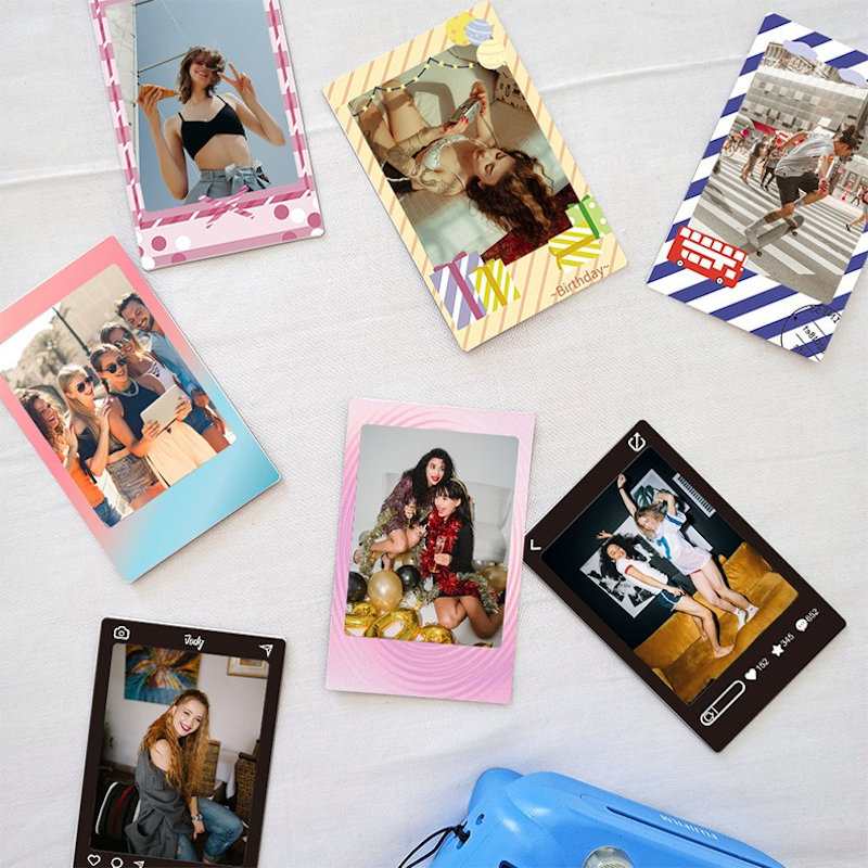 [Film Lab] [ชุดละ 10 ชิ้น] สติ๊กเกอร์ สำหรับ Instax Mini ฟิล์ม ของตกแต่ง DIY CAC31