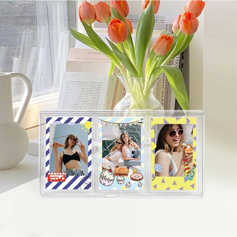 [Film Lab] [ชุดละ 10 ชิ้น] สติ๊กเกอร์ สำหรับ Instax Mini ฟิล์ม ของตกแต่ง DIY CAC31