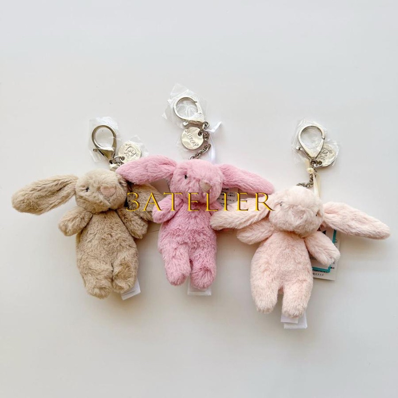 Jellycat JISOO Bashful Bunny Bag Charm 4 สี