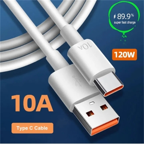 10A สาย USB Type C 120W สายชาร์จสำหรับเร็วสุด Huawei Xiaomi สายดาต้า Samsung อเนกประสงค์สาย USB C 0.25/1/1.5/2 เมตร