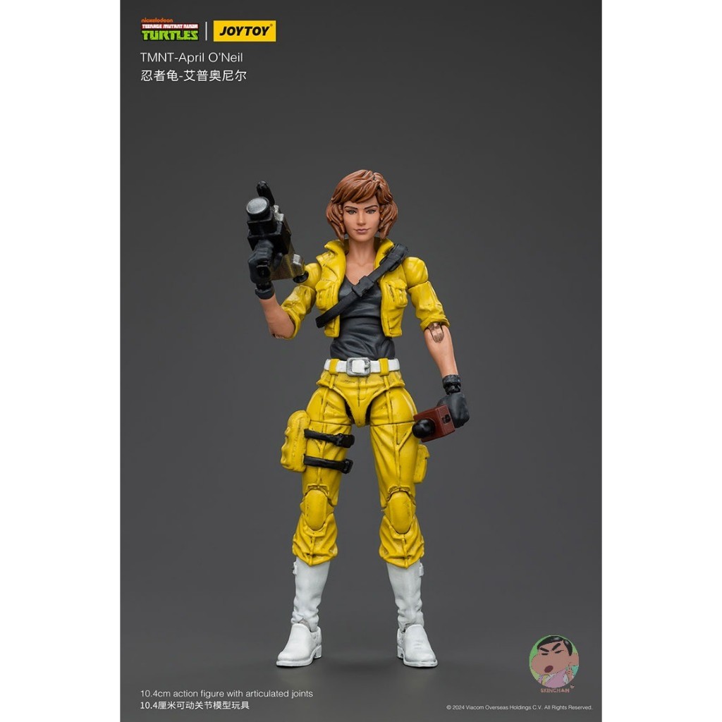 JOYTOY TMNT-April แอ็คชั่นฟิกเกอร์