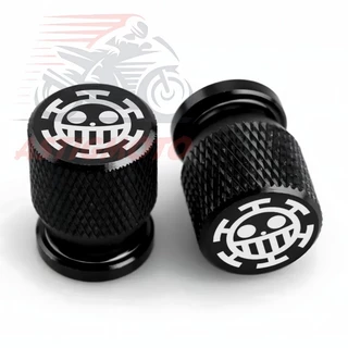 2 ชิ้น CNC รถจักรยานยนต์อลูมิเนียมยางวาล์วหมวกกันสนิมกันน้ํา Airtight Universal สําหรับ 8 มิลลิเมตรยางวาล์ว
