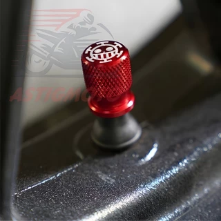 2 ชิ้น CNC รถจักรยานยนต์อลูมิเนียมยางวาล์วหมวกกันสนิมกันน้ํา Airtight Universal สําหรับ 8 มิลลิเมตรยางวาล์ว