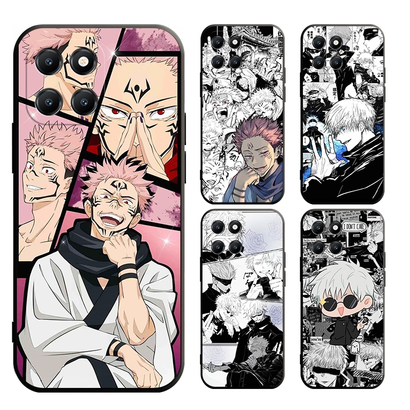 Honor X8A X8B X8 X7A X7C X7B X5B X5B Plus X6A X6B 4G 5G Plus Gojo Satoru Casing Soft Case Cover
