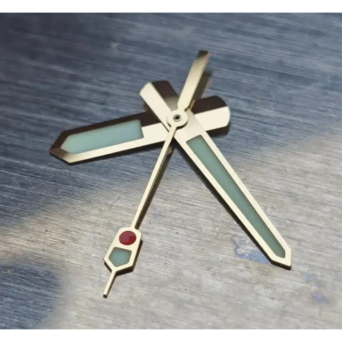 สีเขียวส่องสว่าง C3 นาฬิกามือสําหรับ SBDX001 SBDC001 SKX007 SRP777 NH35A NH36A การเคลื่อนไหว