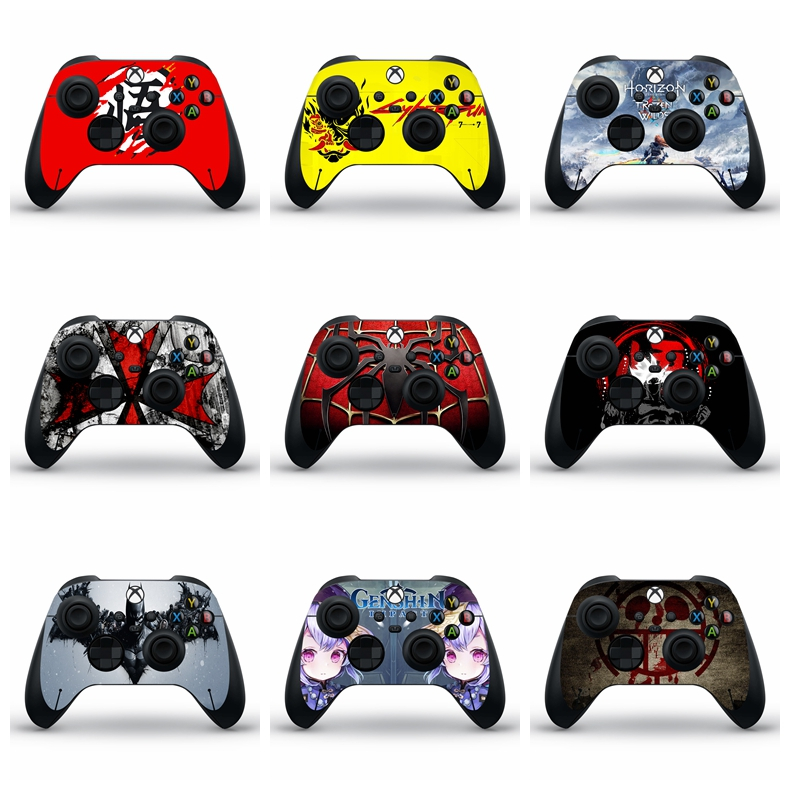 60 สี Microsoft Xbox Series X/S Controller Remote Skins Decal Wrap สติกเกอร์สําหรับ XSS XSX Controllers