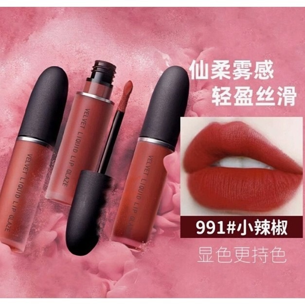 M*a*c Soft Mist Matte Lip Glaze Sample 2.5ml 997 # 991 # 973 # 982 # 989 # 974#