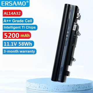 แบตเตอรี่แล็ปท็อป AL14A32 ใช้งานร่วมกับ Acer Aspire E5-411 E5-421 E5-471 E5-571 V3-472 V3-572 V5-572