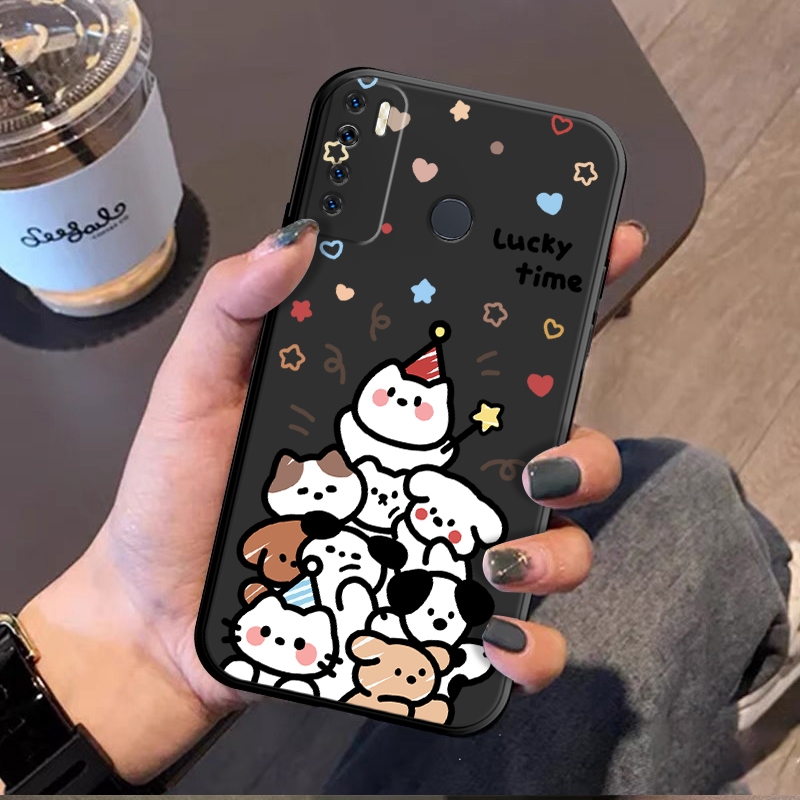เคสสําหรับ INFINIX X655 CAMON 15 SPARK 5 KE5 CD7 เคสโทรศัพท์น่ารักสุนัข series กันกระแทก Soft TPU Co