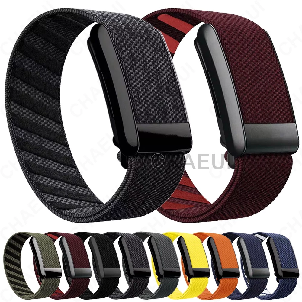 สร้อยข้อมือสายรัดไนลอน Sport Loop Watchband อุปกรณ์เสริมสําหรับ WHOOP 5.0 ONE PEAK LIFE MG / WHOOP 4.0