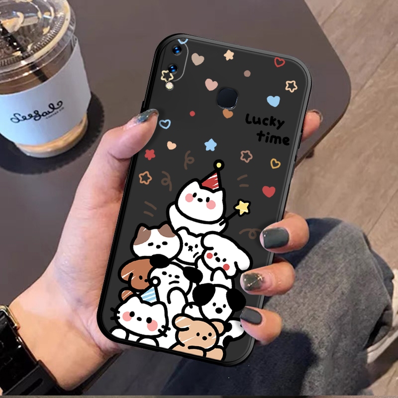 ปลอกสําหรับ VIVO V9 Y85 V9 YOUTH Y89 Z3X z1 z1i z1 lite Y91 Y95 U1 Y1S Y11 2019 1906 เคสโทรศัพท์น่าร