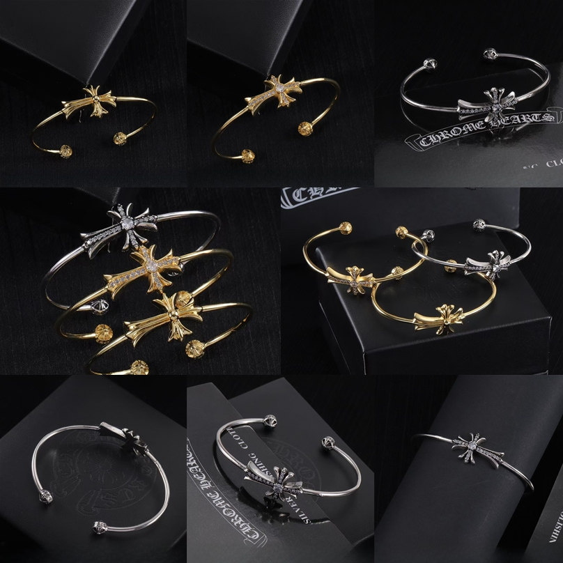 CH Bracelet/925 Silver หลากหลายสไตล ์ เปิดสร ้ อยข ้ อมือ รูปที่ 3