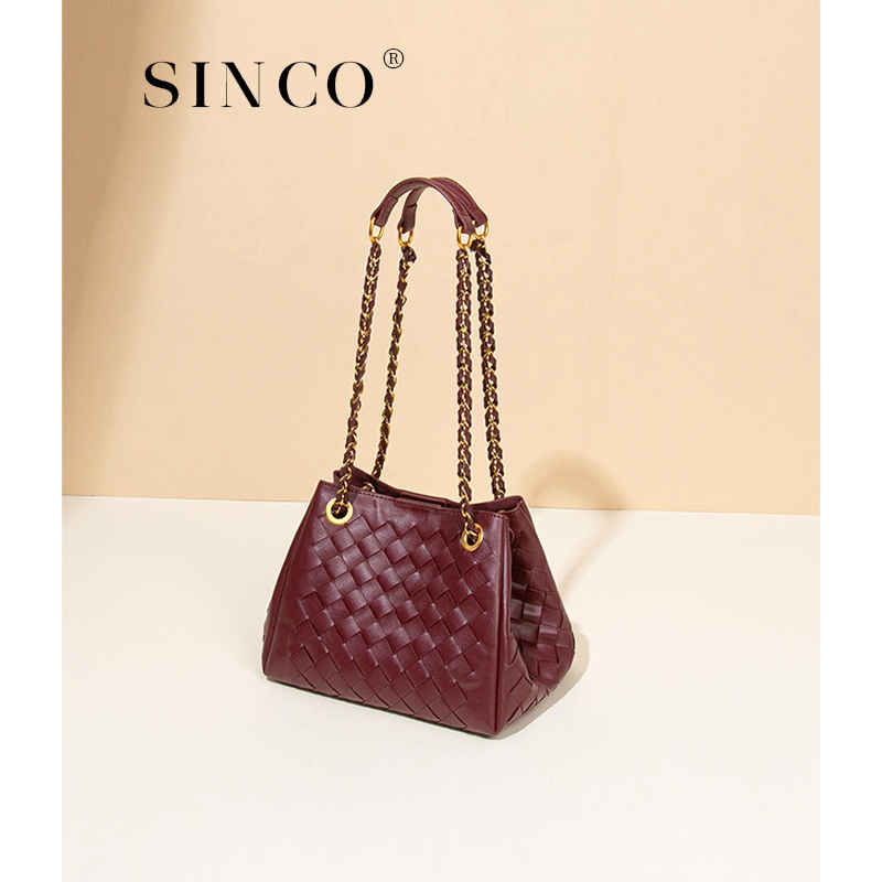 ใหม่สุภาพสตรีทอมือกระเป๋าร่มชูชีพโซ่กระเป๋าบ้านทอแบบพกพาตะกร้าผัก High-End Sense Shou