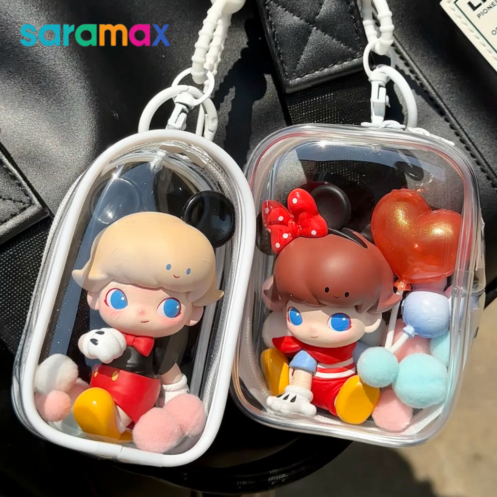 ขายเฉพาะกระเป๋า DIMOO เคสกันรอย DISNEY Series Figures, กระเป๋าเก็บ DIMOO, กระเป๋าโชว์, กระเป๋าตุ๊กตา, กันฝุ่นและกันน้ํา